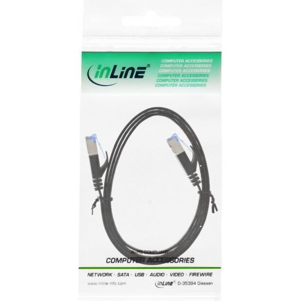 Thumbnail - InLine Patchkabel flach (U/FTP, CAT6a, 1 m), Netzwerkkabel