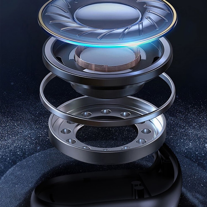 Produktbild Dudao U17H Bluetooth-Funkkopfhörer – Schwarz (50 h, Kabelgebunden)