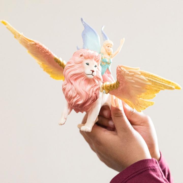 Produktbild Schleich Elfe auf geflügeltem Löwe