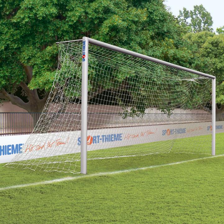 Image du produit Sport-Thieme But de football en aluminium, 7,32x2,44 m, onglet vissé, posé dans des douilles au sol