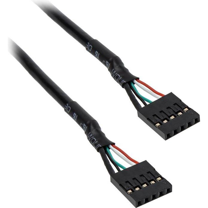 Thumbnail - Aqua Computer internes USB-Anschlusskabel, Wasserkühlung Überwachung, Schwarz