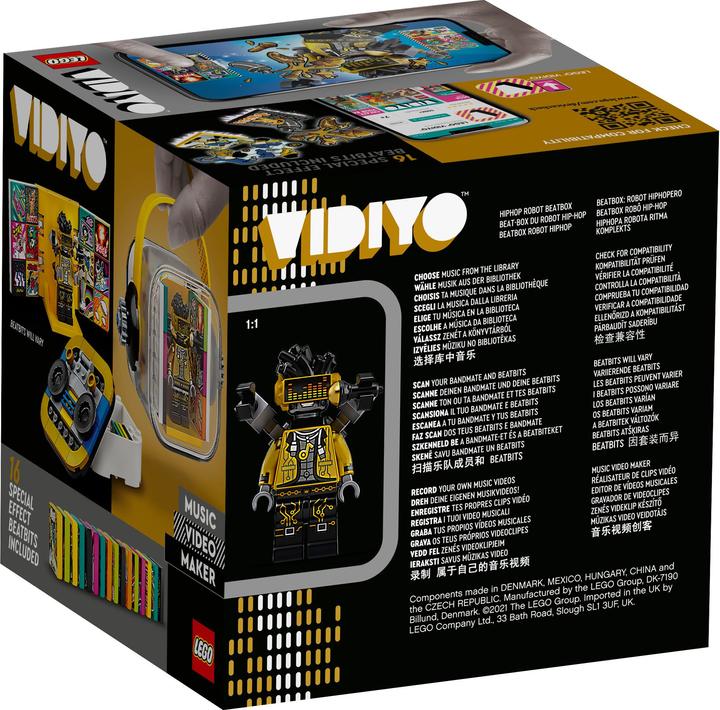 Actual product image LEGO HipHop Robot BeatBox (43107, LEGO Vidiyo)