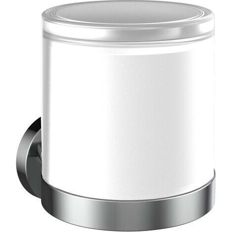 Emco, Seifenspender + Seifenschale, round Sensor-Seifenspender, satiniertes Kristallglas