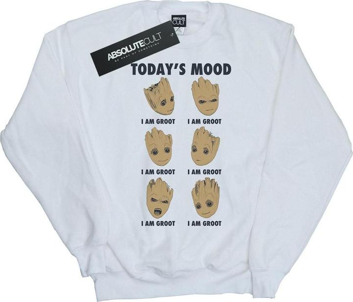 Image du produit - Sweat GUARDIANS OF THE GALAXY GROOT TODAY'S MOOD - Homme (L)
