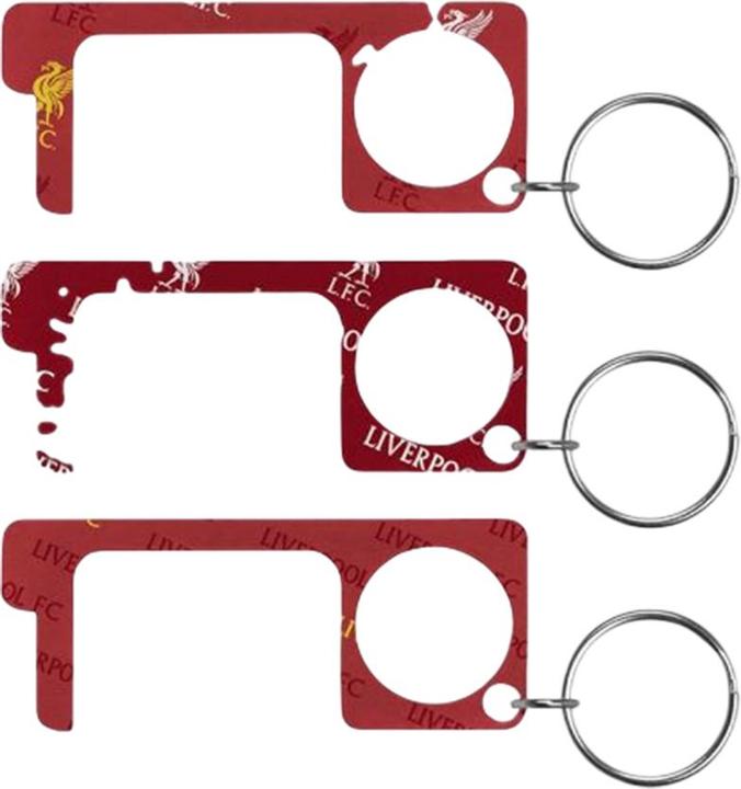 Actual product image Score Draw No Touch Keyring (Pack of 3)