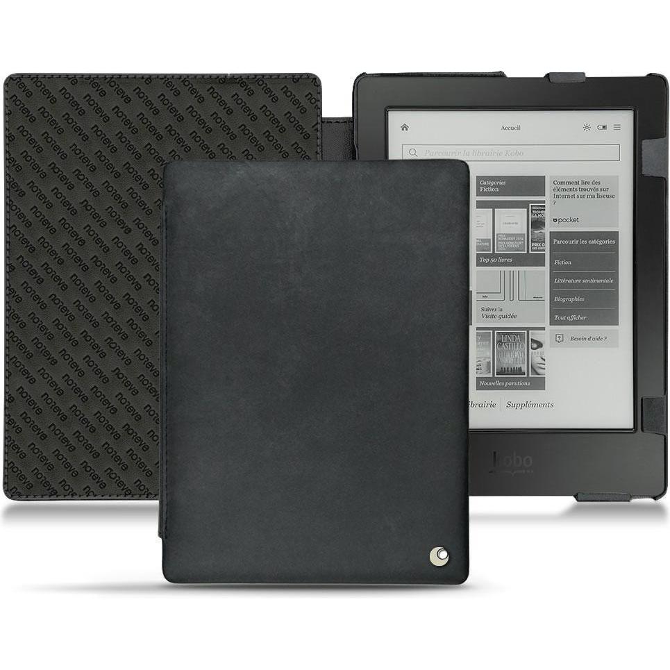 Thumbnail - Noreve Lederschutzhülle horizontal (Aura H2O), Tablet Hülle, Grau
