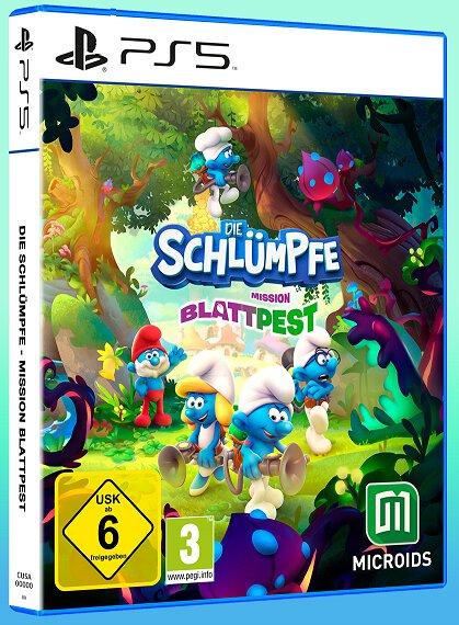 Produktbild astragon Die Schlümpfe: Mission Blattpest (PS5, DE)