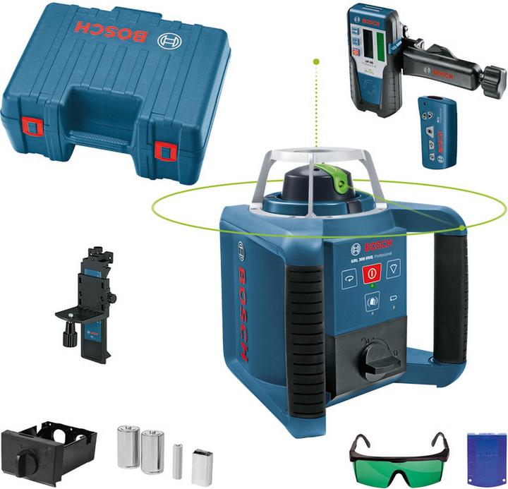 Image du produit Bosch Professional Professional GRL300HVG EU + LR1G + RC1 + WM4 + Chgr + Case + TP