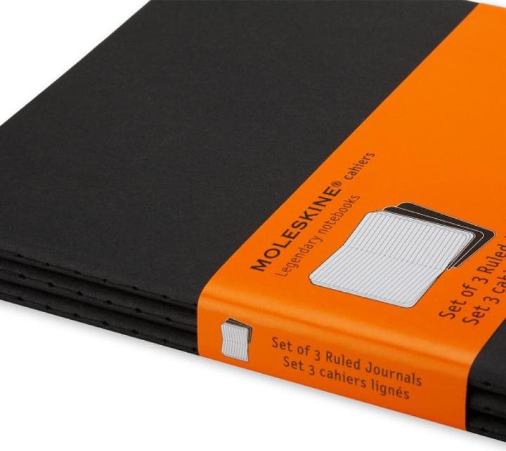 Immagine prodotto Moleskine Set tascabile Cahier di 3 (A6, Righe, Copertina morbida)