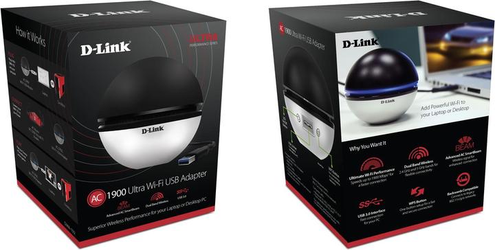 Produktbild D-Link Dwa-192 (USB 3.0)