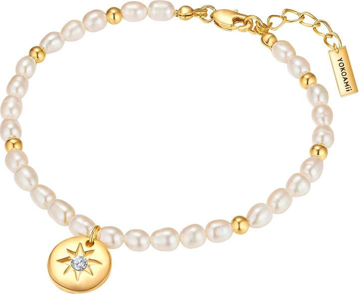 Immagine prodotto Yokoamii Bracciale da donna - 34208 (17 cm, Lega metallica)