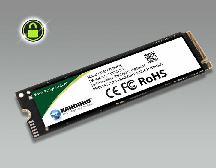 Produktbild iStorage 2TB M.2 NVMe Kanguru OPAL SED30 (2000 GB, M.2 2280)