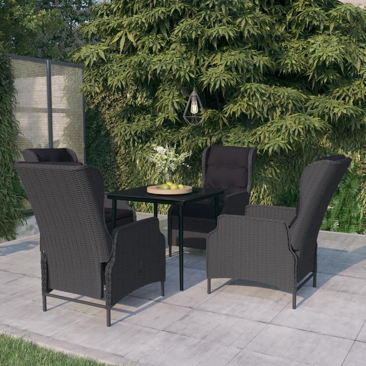 Produktbild vidaXL Garten Essgruppe (80 x 80 x 74 cm)