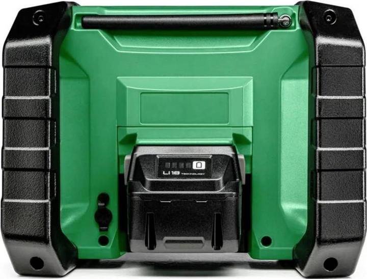 Produktbild Hikoki UR18DA Akku Baustellenradio (DAB+, Bluetooth) 18V+MV (Basic/Karton) (AM, FM, Bluetooth)