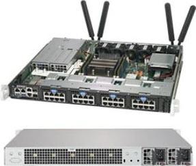 Actual product image Supermicro SuperServer 1019D-FRN5TP - Server - Rack mount - 1U - 1 x Xeon D-2146NT - RAM