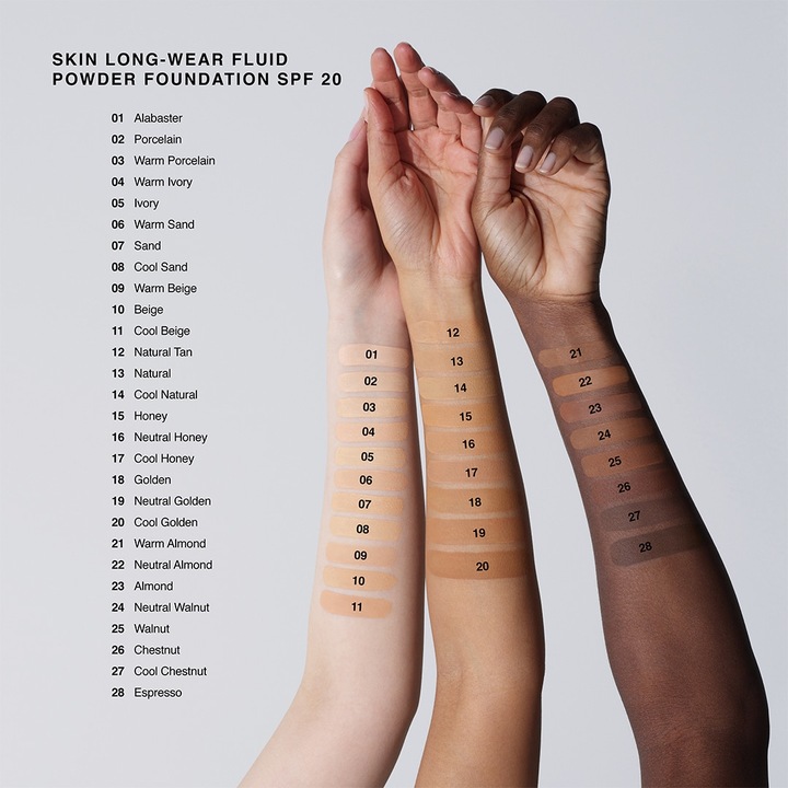 Produktbild Bobbi Brown Skin Long Wear Powder Foundation Sun Protection Factor 20 Alabaster (C-004)