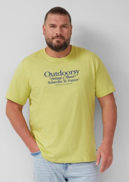 Produktbild S.Oliver T-Shirt Baumwoll-T-Shirt mit Frontprint (4XL)