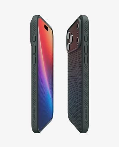 Immagine prodotto Spigen Liquid Air Backcover für Apple iPhone 17 Pro abgrundgrün (Apple iPhone 17 Pro)
