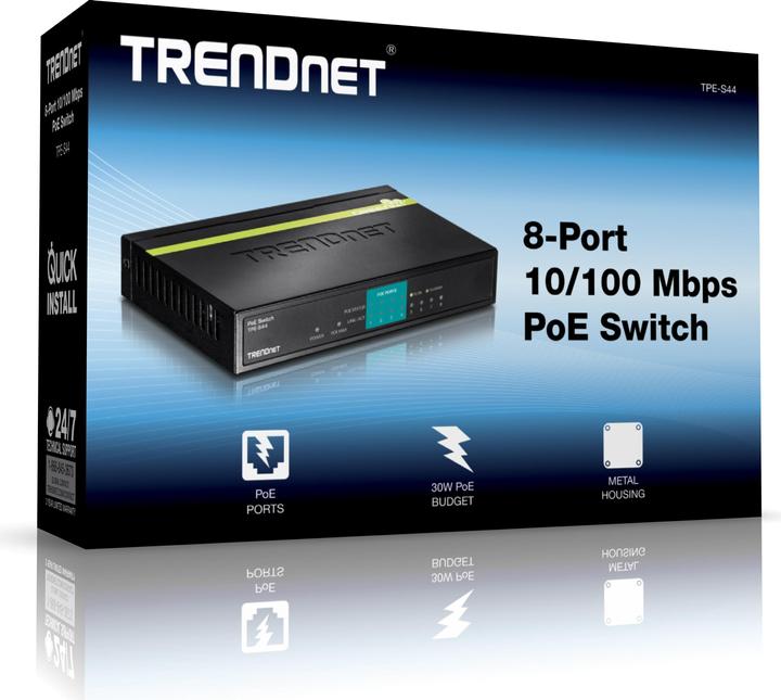 Immagine prodotto Trendnet Tpe-S44 (8 porte)