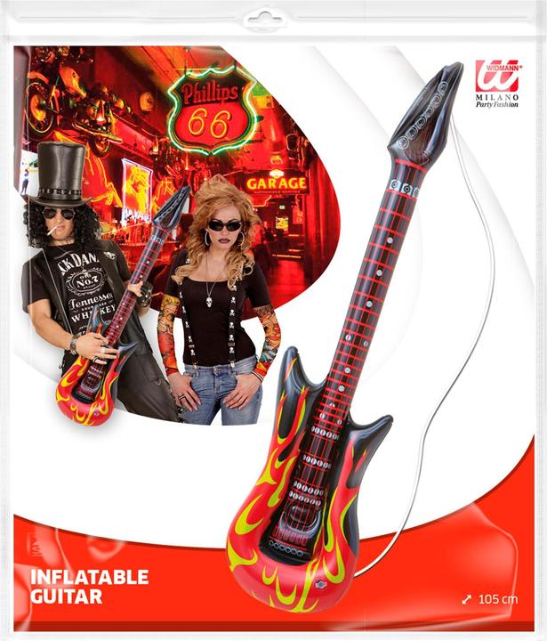 Immagine prodotto Widmann Aufblasbare Flammen Gitarre