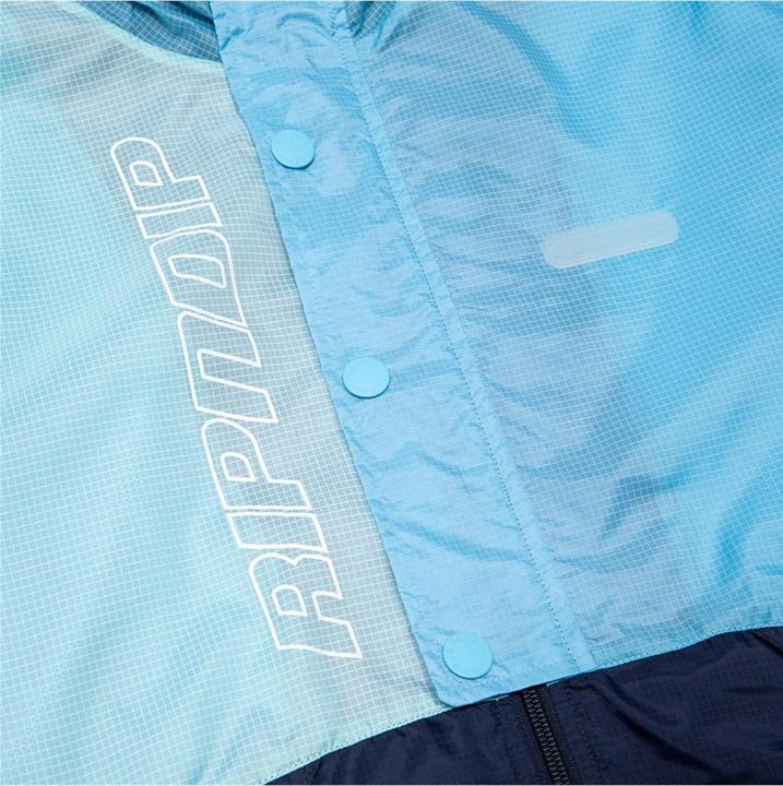Actual product image RipnDip Chroma Color Block Ripstop Jacket (L)