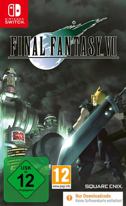 Produktbild Square Enix Final Fantasy VII & Final Fantasy VIII Remastered Twin Pack (Code in a Box) /Switch (Switch, Switch Lite, Switch OLED, EN)