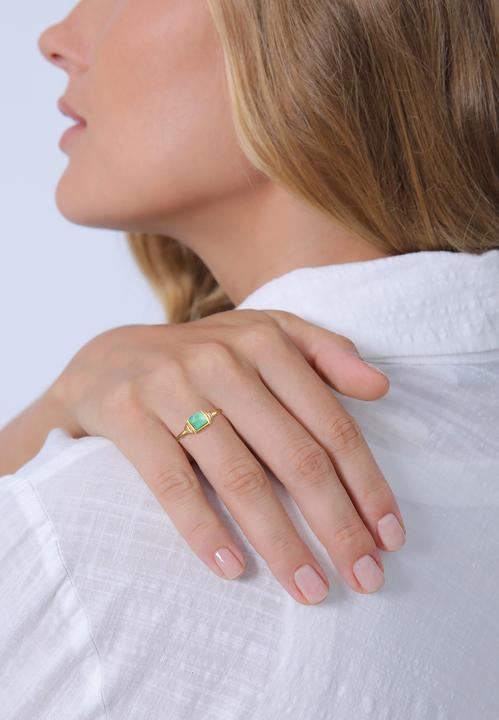 Image du produit Elli Bague en pierre précieuse (52, Argent 925)