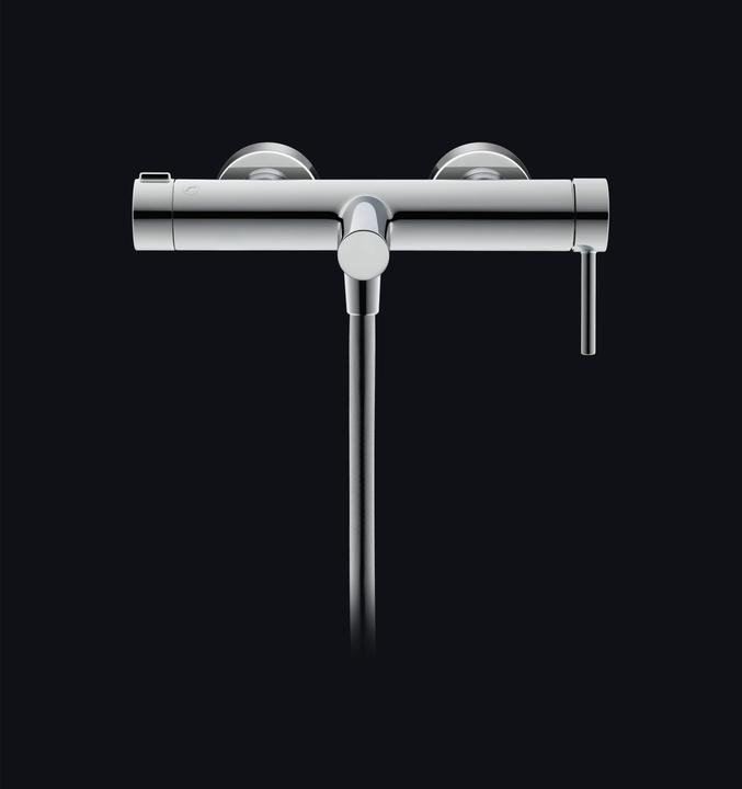 Actual product image Duravit Circle single lever bath mixer, projection 185 mm, exposed, chrome, CE5230000010