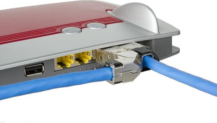 Produktbild Metz Connect 130H405032-E 40G RJ45 field plug pro Cat.8.1 (Netzwerkkabel Stecker)
