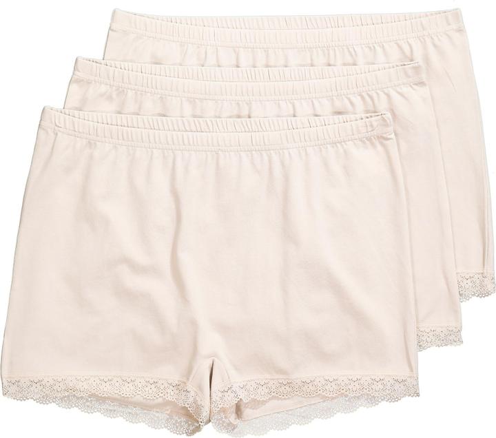 Produktbild Ulla Popken Pantys, 3er-Pack, Spitzenband (42, 44, 3er Pack)