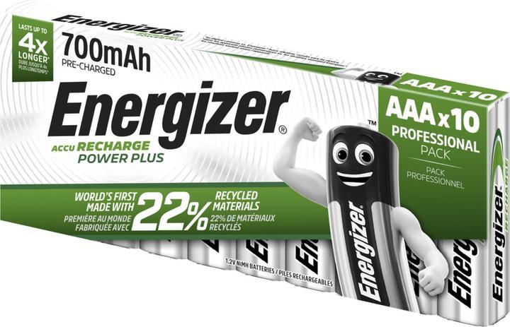 Immagine prodotto Energizer Power Plus (10 pz., AAA / LR03 / Micro / R03 / AM4 / MN2400 / KR03, 700 mAh)