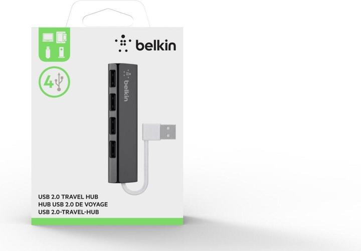 Actual product image Belkin F4u042bt (USB-A, 4 ports)