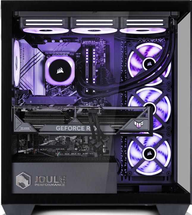 Image du produit Joule Performance High End Gaming PC ICUE LINK RTX5090 R7X3D 64GB 4TB L1141781 (4000 Go, 64 Go, GeForce RTX 5090)