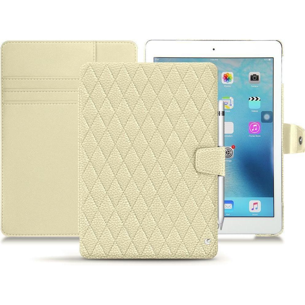 Thumbnail - Noreve Lederschutzhülle Wallet (iPad 9.7), Tablet Hülle, Beige