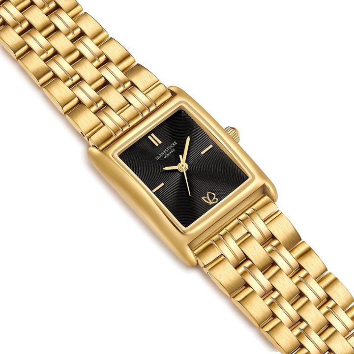 Actual product image Glanzstücke München Damen Quarzuhr gelbgold Edelstahl gelbgold - 38058 (22 mm)