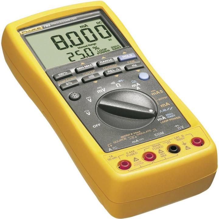 Produktbild Fluke Hand-Multimeter digital 789/EU (CAT III 1000V, CAT IV 600V, Hand-Multimeter)