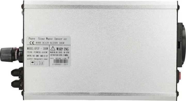 Image du produit Extralink CAR VOLTAGE CONVERTER 12V - 230V, 300W, PURE SINUS OPIP-300W