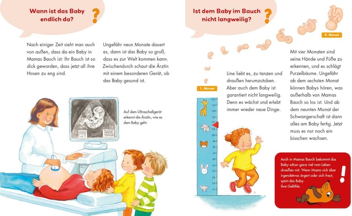 Immagine prodotto Unkaputtbar: Frag doch mal die Maus: Wir bekommen ein Baby (Tedesco, Petra Klose, 2024)
