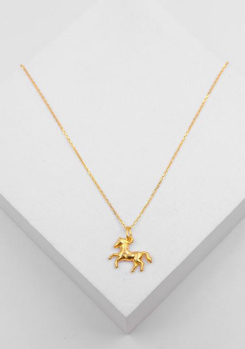 Image du produit Muau Pendant horse yellow gold 750, 16x15mm (Or jaune 750/18K)