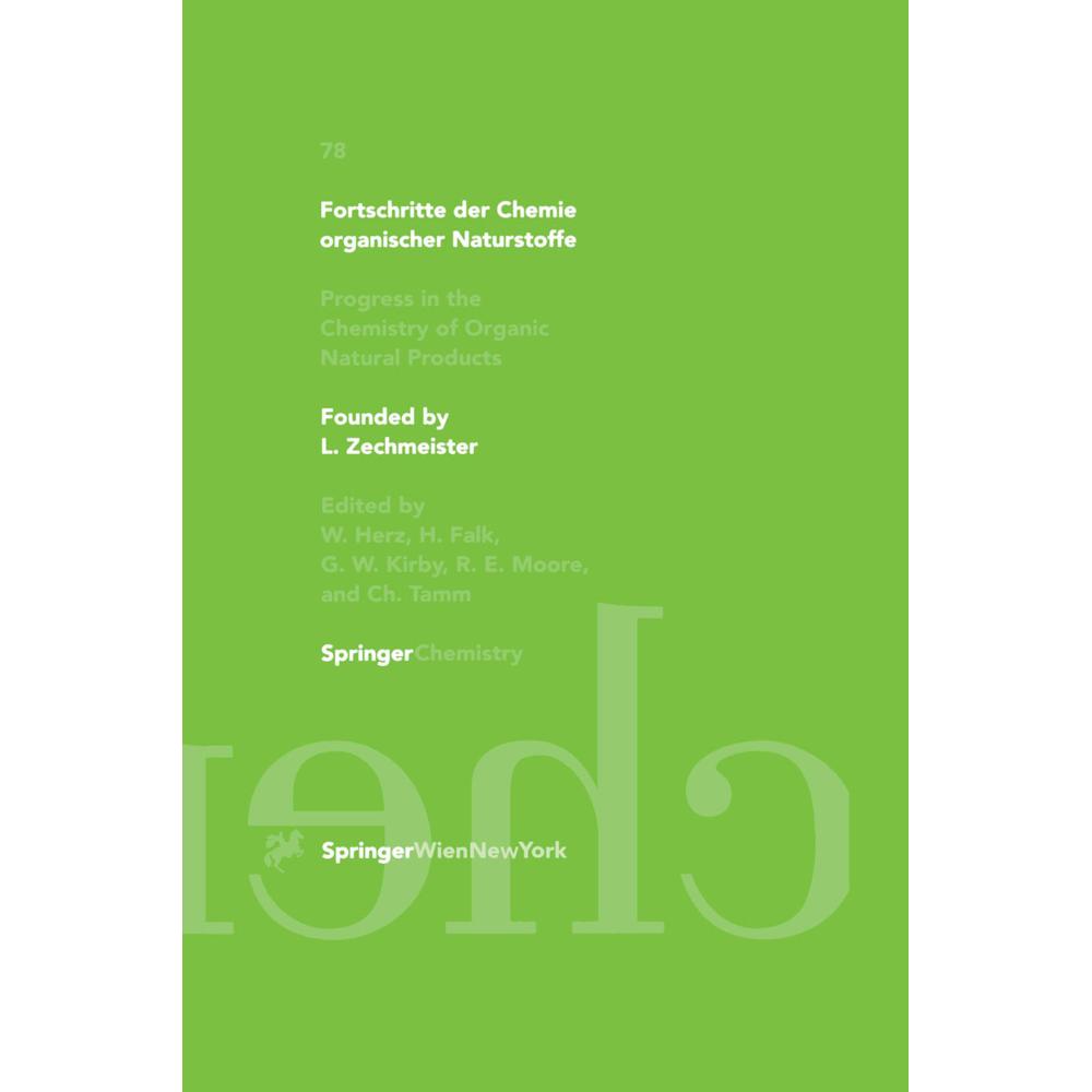 Fortschritte der Chemie organischer Naturstoffe / Progress in the Chemistry of Organic Natural Produ, Fachbücher
