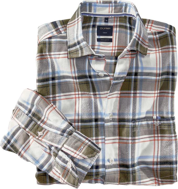 Immagine prodotto Olymp Camicia di flanella a quadri da uomo (3XL)