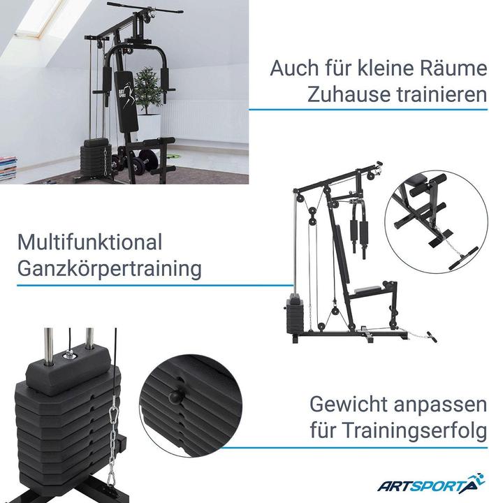 Actual product image Juskys Kraftstation ProfiGym
