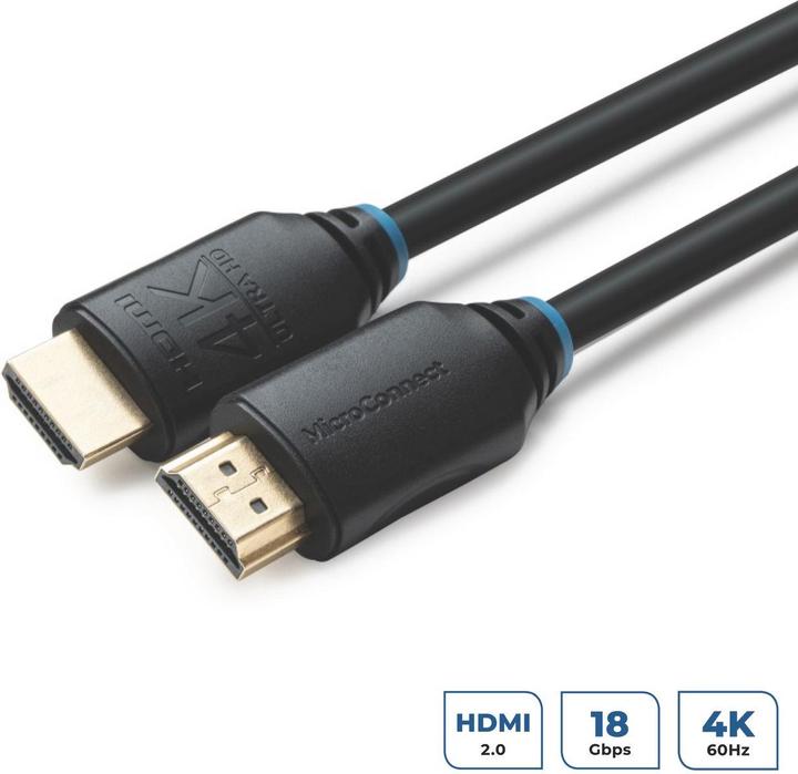 Produktbild MicroConnect HDMI Cable 4K, 20m (20 m, HDMI, 2.0)