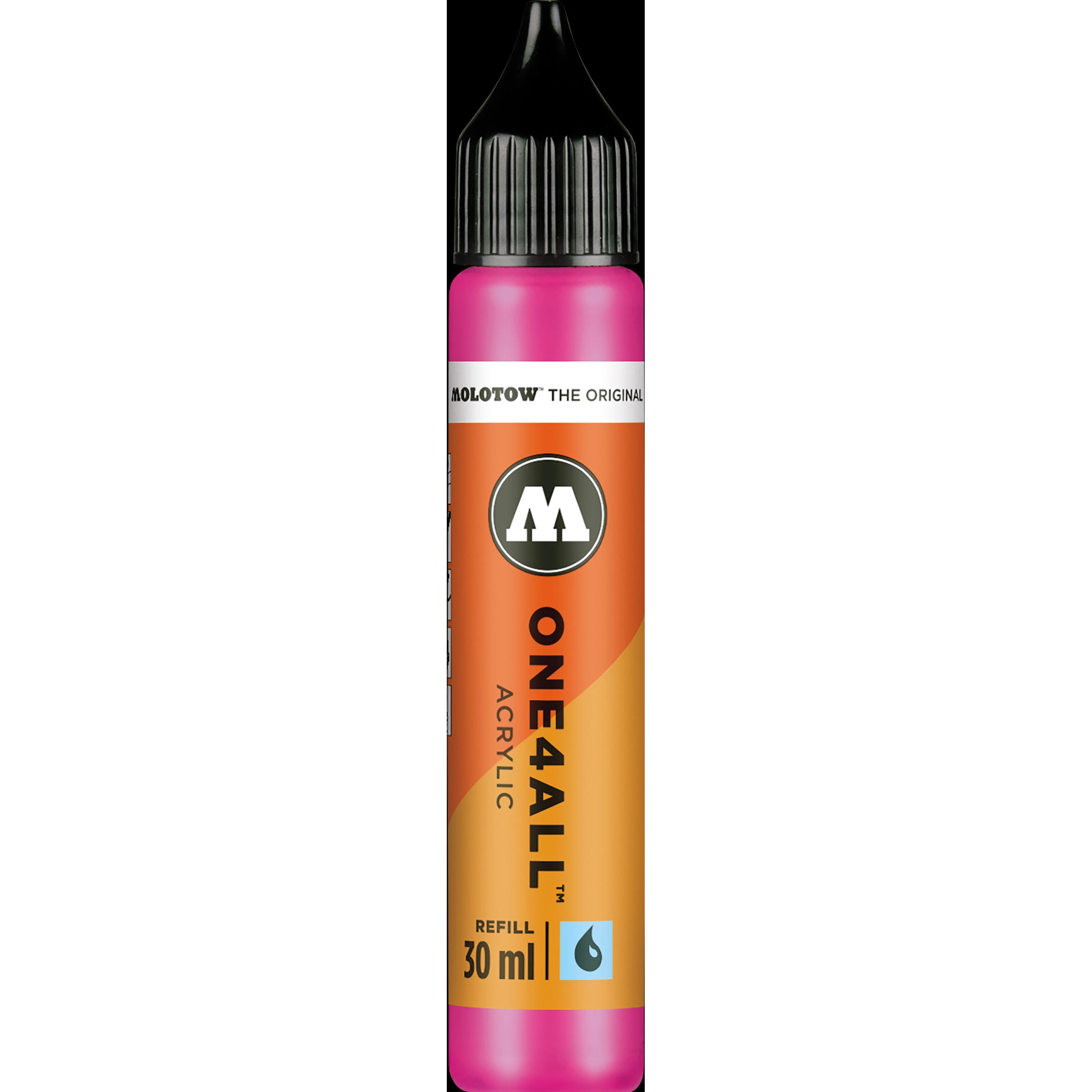 Thumbnail - Molotow, Ersatzpatrone, Nachfülltinte One4All für Permanentmarker 30ml neonpink fluorecent (Nachfülleinheit)