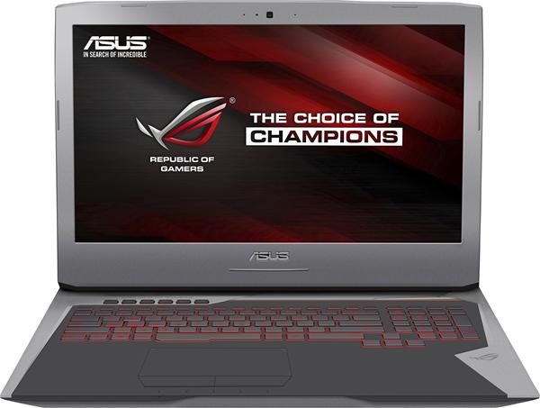 Actual product image ASUS G752vy-Gc211t (17.30", 512 GB, 16 GB, CH, Intel Core i7-6700HQ)