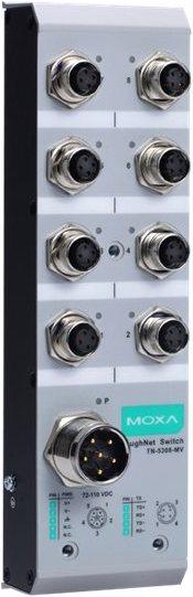 Image du produit Moxa TN-5308-LV-T - Commutateur - non géré - 8 x 10/100