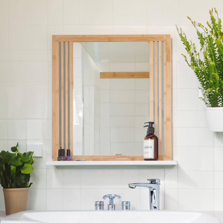 Immagine prodotto Relaxdays Specchio da bagno (54 x 56.50 cm)