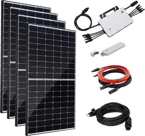 Supersolar Balkonkraftwerk-Set SOLYCO 1500Wp/1200W (1500 W)
