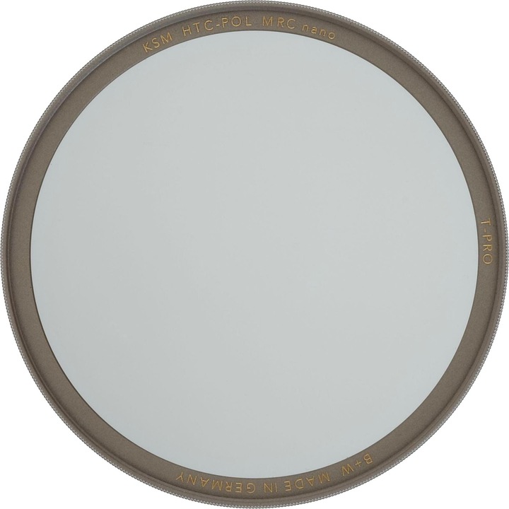 B+W Filtre polarisant circulaire T-Pro HTC 72mm 1098346 (72 mm, Filtre polarisant)