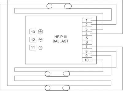 Produktbild Philips Ballast-HF-PERFORMER III für TL5 Lampen- 871829172125300